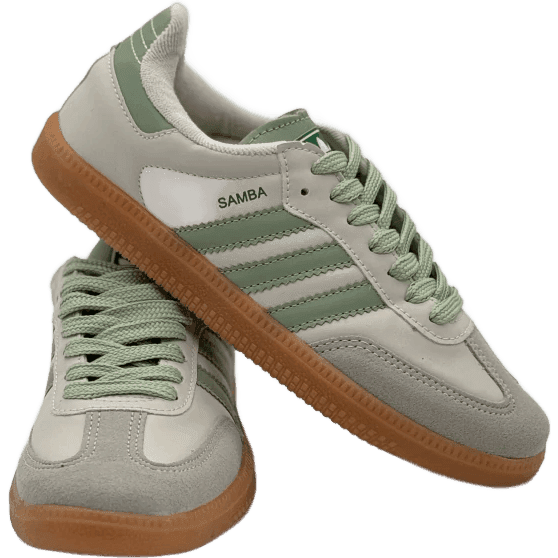 Samba Verde/Beige 6